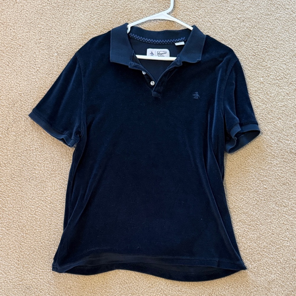 Original Penguin Navy Polo Shirt